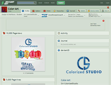 Tablet Screenshot of color-art.deviantart.com