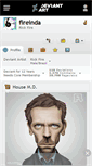 Mobile Screenshot of fireinda.deviantart.com