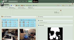Desktop Screenshot of munners.deviantart.com