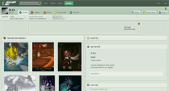 Desktop Screenshot of d-k1.deviantart.com
