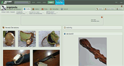 Desktop Screenshot of angelpedia.deviantart.com