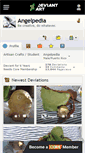 Mobile Screenshot of angelpedia.deviantart.com