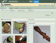 Tablet Screenshot of angelpedia.deviantart.com