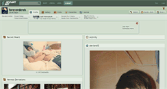 Desktop Screenshot of foreverderek.deviantart.com