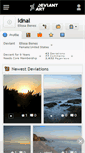 Mobile Screenshot of idnal.deviantart.com