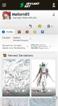 Mobile Screenshot of mallorn85.deviantart.com