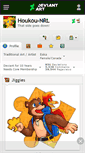 Mobile Screenshot of houkou-nrl.deviantart.com
