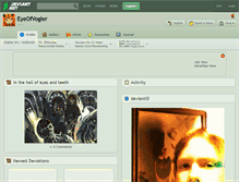 Tablet Screenshot of eyeofvogler.deviantart.com