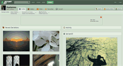 Desktop Screenshot of hunteress.deviantart.com