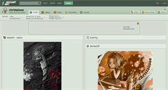 Desktop Screenshot of christalisee.deviantart.com