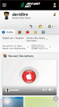 Mobile Screenshot of davidlire.deviantart.com