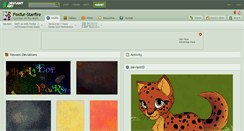 Desktop Screenshot of foxfur-starfire.deviantart.com