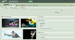 Desktop Screenshot of nixedino.deviantart.com