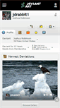 Mobile Screenshot of jdrabbit1.deviantart.com