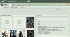 Desktop Screenshot of paxm.deviantart.com