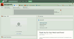 Desktop Screenshot of fabricepoussin.deviantart.com