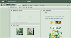 Desktop Screenshot of jarodakingdom.deviantart.com