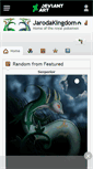 Mobile Screenshot of jarodakingdom.deviantart.com