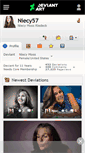 Mobile Screenshot of niecy57.deviantart.com