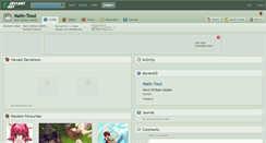 Desktop Screenshot of nalin-tood.deviantart.com
