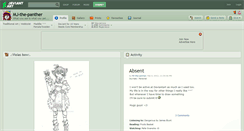 Desktop Screenshot of mj-the-panther.deviantart.com