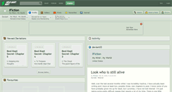 Desktop Screenshot of ifiction.deviantart.com
