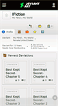 Mobile Screenshot of ifiction.deviantart.com