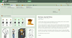 Desktop Screenshot of devilia666.deviantart.com