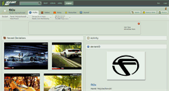Desktop Screenshot of fliox.deviantart.com