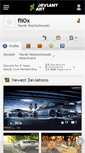Mobile Screenshot of fliox.deviantart.com