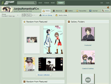 Tablet Screenshot of junjouromanticafc.deviantart.com