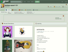 Tablet Screenshot of deidara-sasori-101.deviantart.com