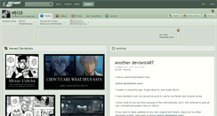 Desktop Screenshot of nfj123.deviantart.com
