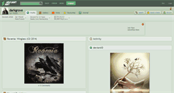 Desktop Screenshot of darkgrove.deviantart.com