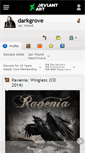 Mobile Screenshot of darkgrove.deviantart.com