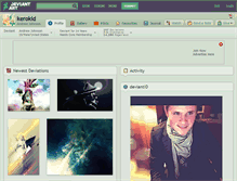 Tablet Screenshot of kerokid.deviantart.com
