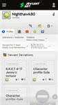 Mobile Screenshot of nighthawk80.deviantart.com