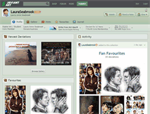 Tablet Screenshot of lauraseabrook.deviantart.com
