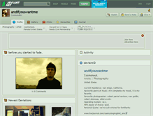 Tablet Screenshot of andifyouwantme.deviantart.com