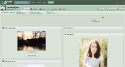 Desktop Screenshot of deviantfyon.deviantart.com