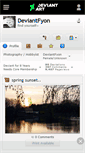 Mobile Screenshot of deviantfyon.deviantart.com