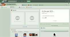 Desktop Screenshot of craving-control.deviantart.com