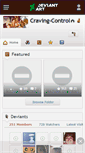 Mobile Screenshot of craving-control.deviantart.com