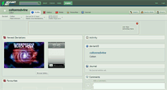 Desktop Screenshot of coltonredwine.deviantart.com