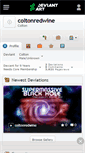 Mobile Screenshot of coltonredwine.deviantart.com
