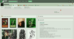 Desktop Screenshot of dieteufel.deviantart.com