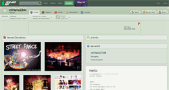 Desktop Screenshot of miriama2244.deviantart.com