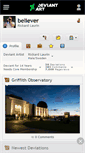 Mobile Screenshot of believer.deviantart.com