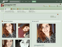 Tablet Screenshot of emmaparker1997.deviantart.com