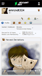 Mobile Screenshot of amrcndt324.deviantart.com